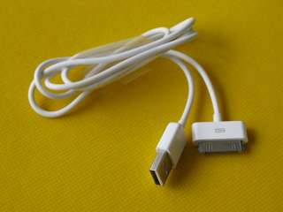 TWO 2 USB DATA CHARGER CABLE CORD for APPLE iPod iPhone  