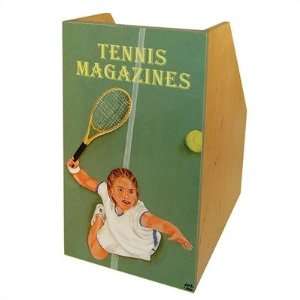  Tennis Magazines Book Organizer