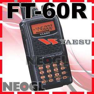   60R Dual Band VHF / UHF Handheld Portable 2 way ham radio transceiver