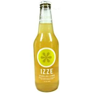 Izze Sparkling Lemon Soda Single (12 Grocery & Gourmet Food