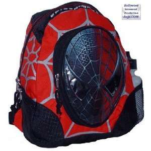  *Rare* Black Venom Spiderman Mask Large Backpack From Spiderman 