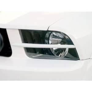    09 Ford Mustang Urethane Headlight Splitters   Unpainted Automotive