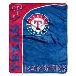  Texas Rangers Jersey 50 x 60 Micro Raschel Throw