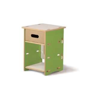  Sprout Nightstand   Green and White