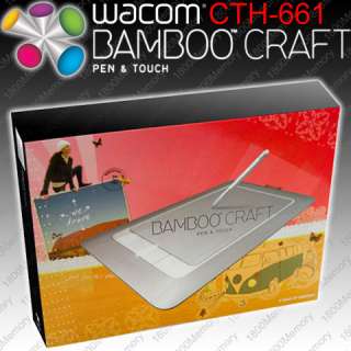 Wacom Bamboo Craft Pen and Touch Graphics Tablet Fun AU  