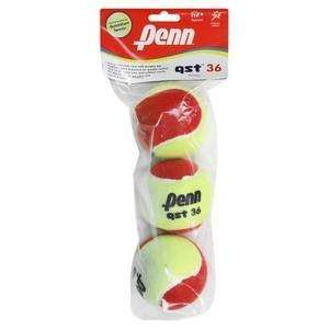    PENN QST 36 Felt 3 Tennis Balls   [Misc.]