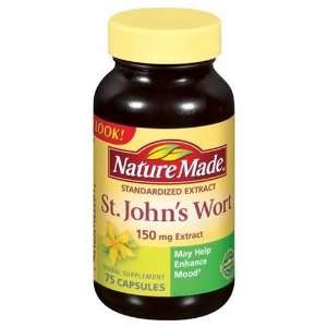   St. Johns Wort Tablets,150mg, 75 capsules