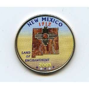  US STATE QUARTERS COLORIZED NEW MEXICO 2008 Everything 
