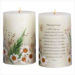 25 Marriage Prayer Candles Wedding Table Centerpieces  
