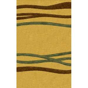   Riley DL15 Golddust Caramel Fern 6 X 9 Area Rug