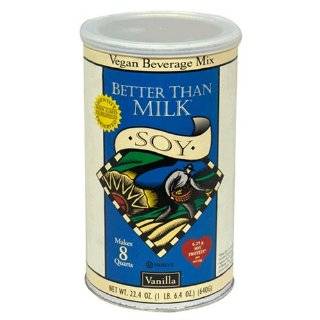 Better Than Milk Vegan Beverage Mix, Soy, Vanilla, 22.4 Ounce 
