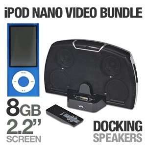  iPod Nano Video 8GB & CA Speaker Dock Bundle Electronics
