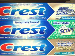 Crest Toothpaste Whitening  Pro Health  Scope  