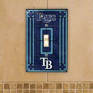  Tampa Bay Rays Light Switch Cover Single Glass Sports 