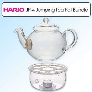   Jumping Tea Pot Outfit With Glass Tea Warmer TW M