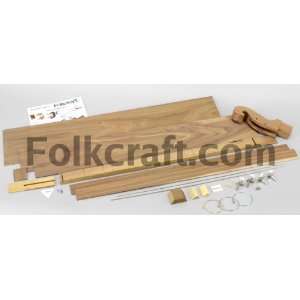  Folkcraft Black Walnut Teardrop Dulcimer Kit Musical Instruments