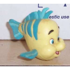  Disney Little Mermaid Flounder PVC figure by applause 