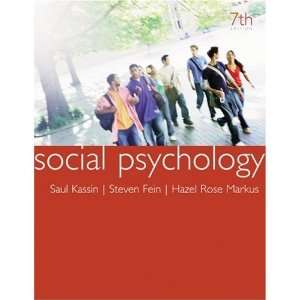  Social Psychology 7th edition Books