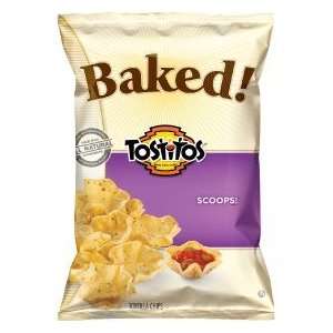  Frito Lay Baked Tostitos Scoops Tortilla Chips, 9oz Bags 