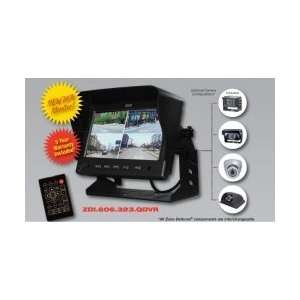   Zone Defense ZDI 606QDVR Quad DVR monitor 7 touch screen Automotive