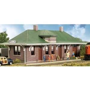  Walthers N Scale Cornerstone Pella Depot Kit Toys & Games