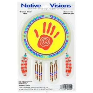  Native Visions   Window Transparencies Shamans Hand   1 