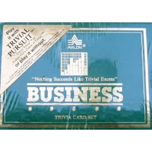  Business Trivia Card Set Companion Toys & Games