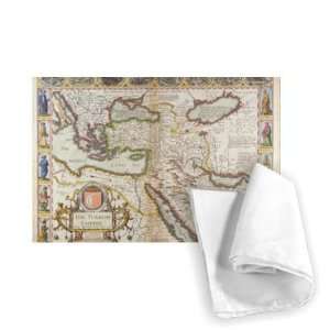  The Turkish Empire, from A Prospect of the   Tea Towel 