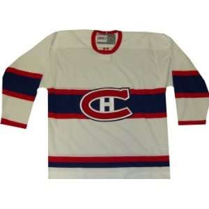   Montreal Canadiens Vintage Throwback White Jersey