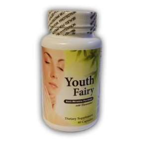  Youth Fairy w/ Resveratrol ANTI WRINKLE 60 caps. LOOKING 