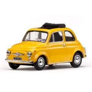  1965 Fiat 500 F Yellow 1/43 by Vitesse 24508 Toys & Games