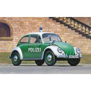   Volkswagen Beetle Police Car Limited Edition Car Model Kit Toys