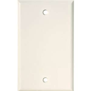  T07468 White Blank Wall Plate Electronics