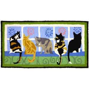  Jellybean Bigbean Area Rug Kitties in the Window