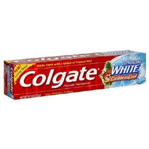   Fluoride Toothpaste, Sparkling White, Caribbean Cool, 8.2 Ounces