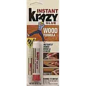  24 each Instant Krazy Glue Wood & Leather (KG82148R 