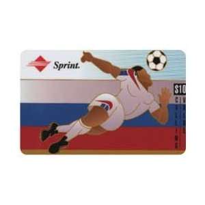   Phone Card $10. Soccer World Cup 1994 Russia 