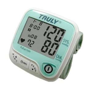  Truly DW 702M Wrist Blood Pressure Monitor, White Health 